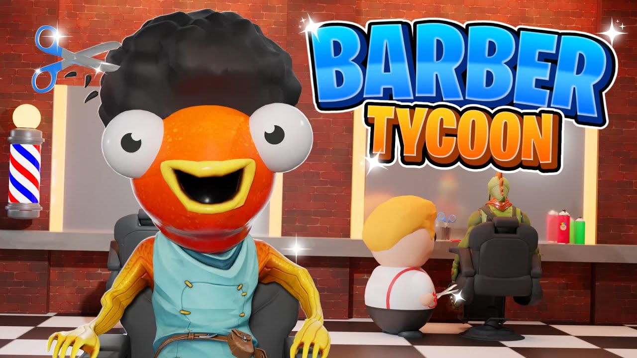 Fortnite Barber Tycoon Gameplay