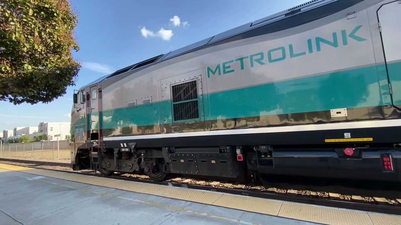 F125 #941 Pre: Metrolink M328 to San Bernardino Downtown￼￼ Station￼ Special Train. ￼11-27-24