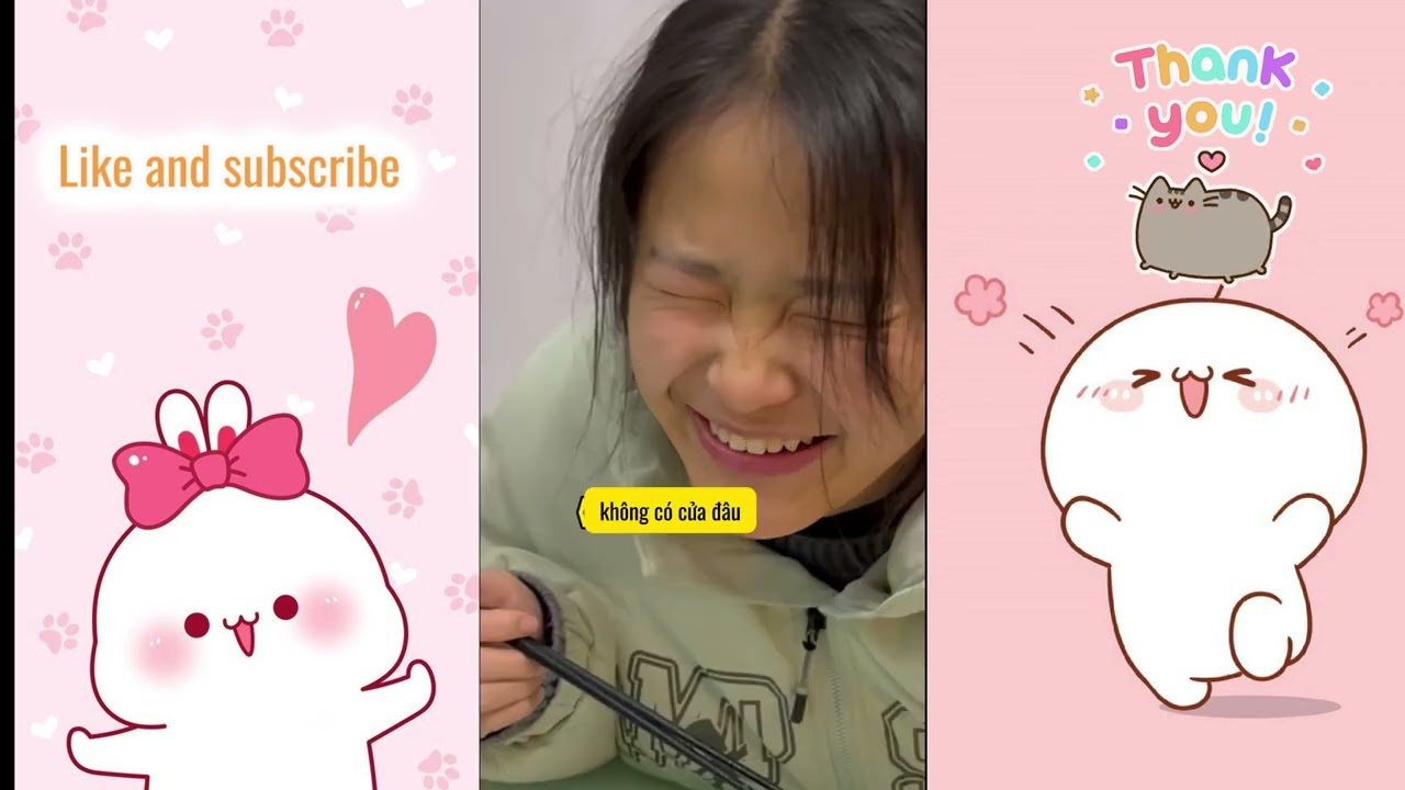 Tổng hợp video hài hước của em gái dễ thương  tập 3 | Bóng Đèn Ham Học