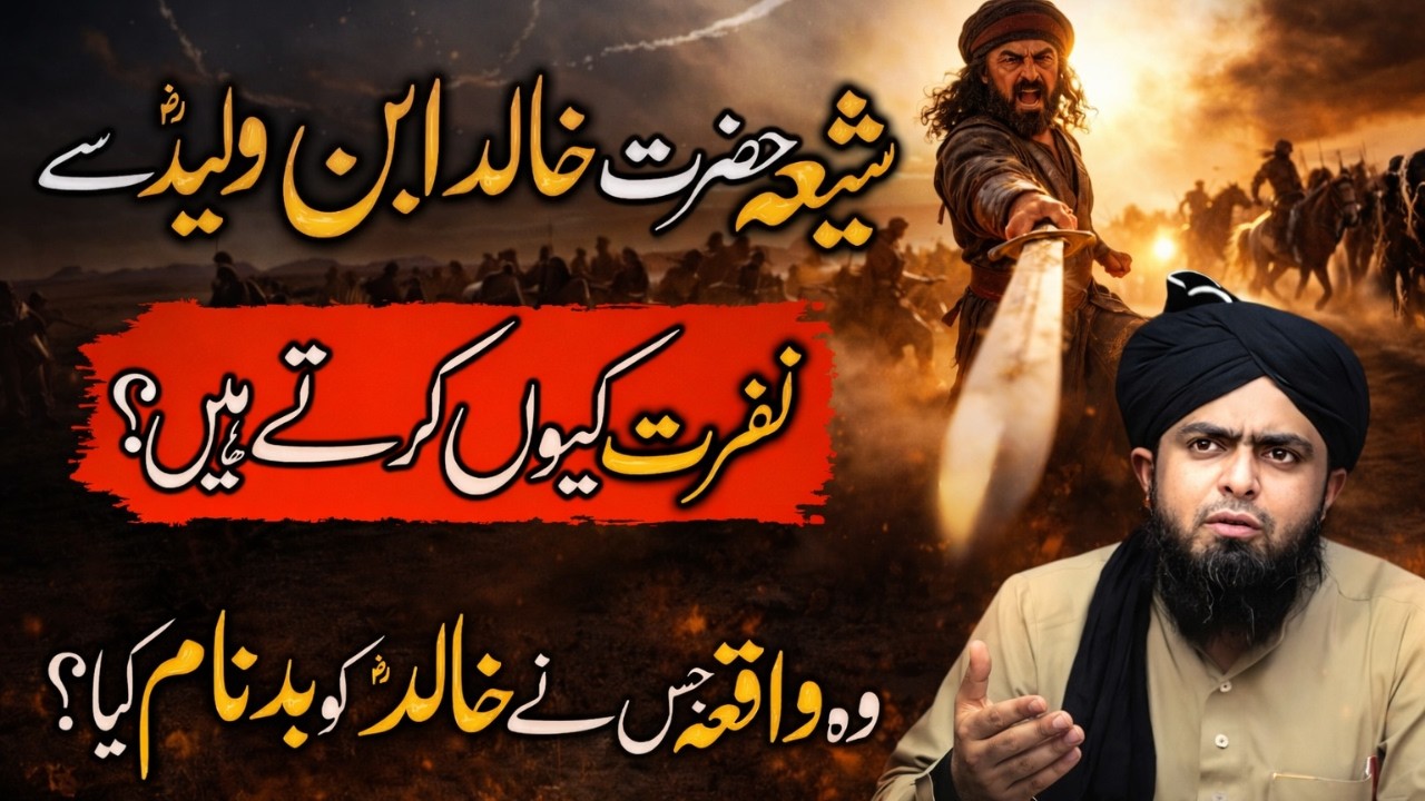 Shia Hazrat Khalid ibn Waleed Se Ikhtilaf Kyun Karte Hain? Woh Waqia Jis Ne Tareekh | Ali Mirza