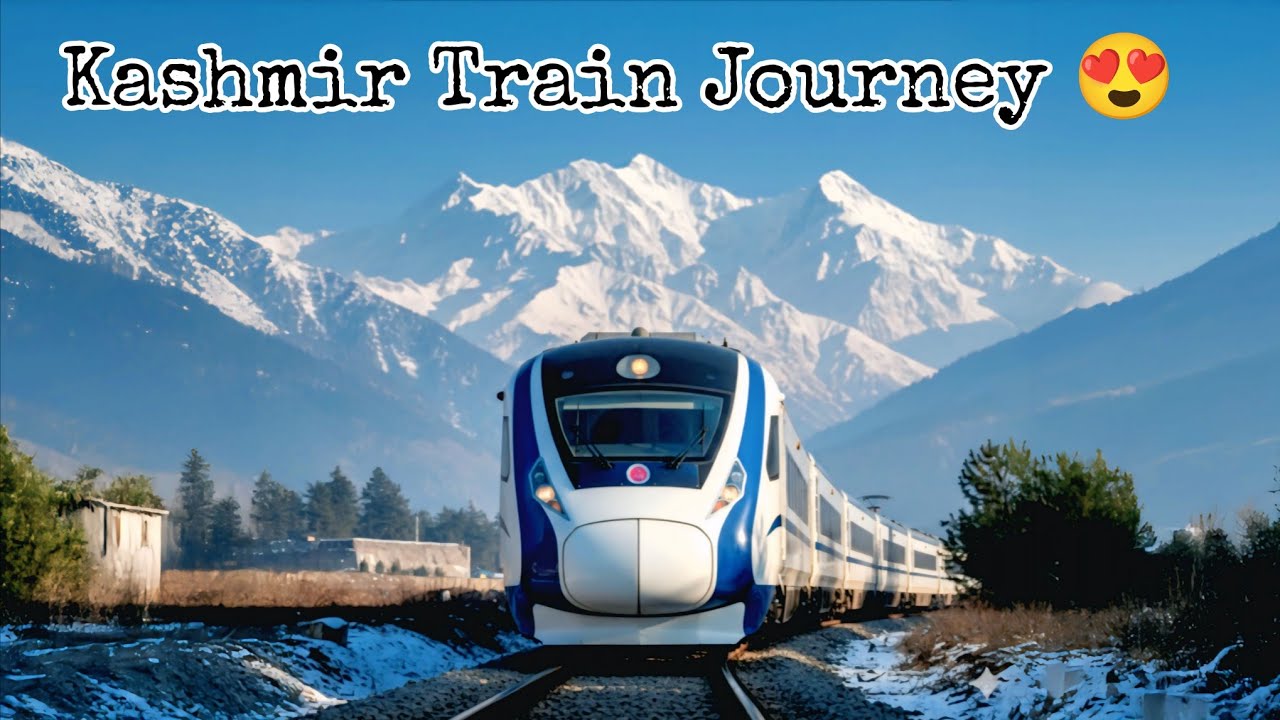 🚄 India’s Most Beautiful Train Ride! Katra to Srinagar in Vande Bharat | Kashmir’s Hidden Heaven 🇮🇳