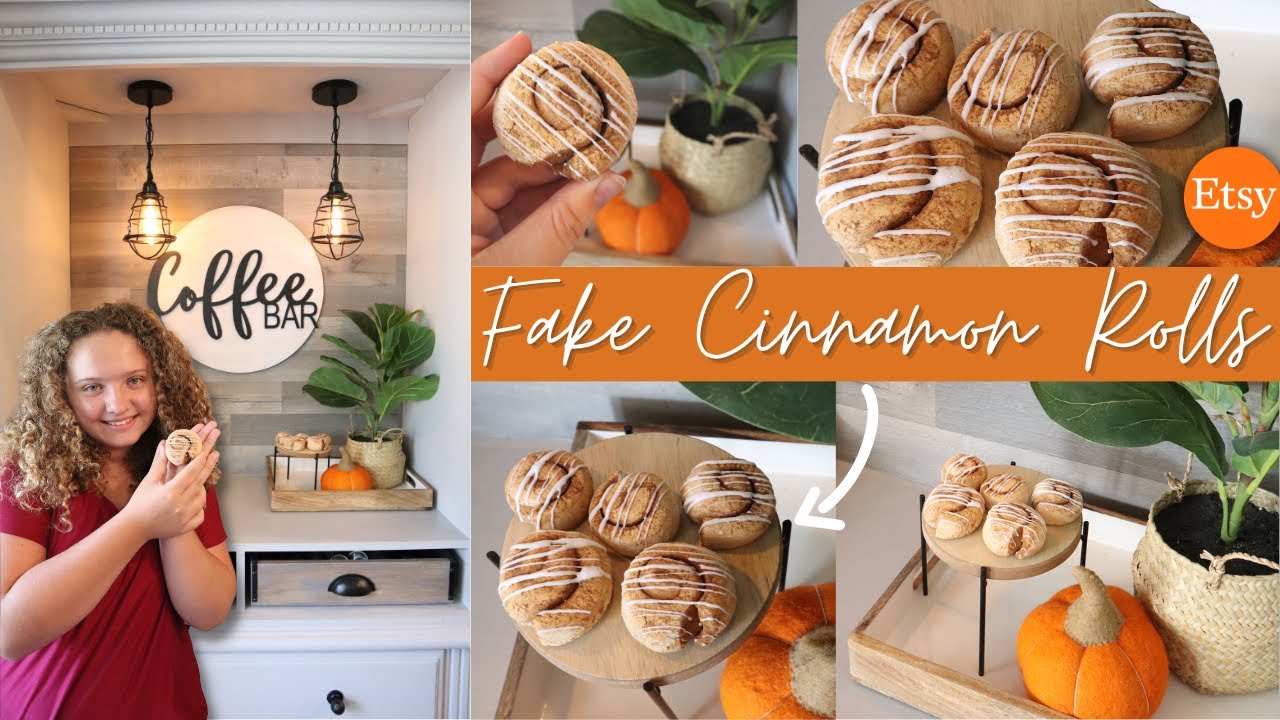 Fake Cinnamon Rolls🧡✨