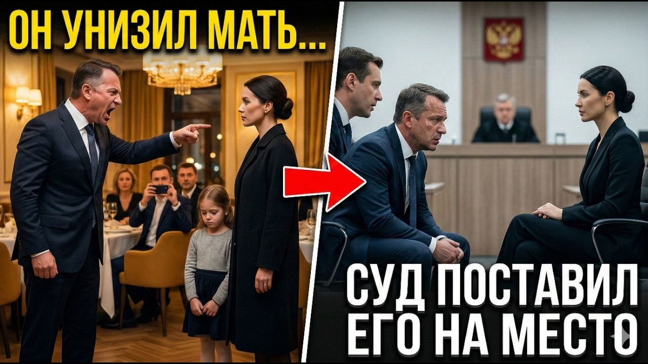 МИЛЛИОНЕР УНИЗИЛ МАТЬ ПРИ ВСЕХ… НО В СУДЕ УЗНАЛ, КТО ОНА
