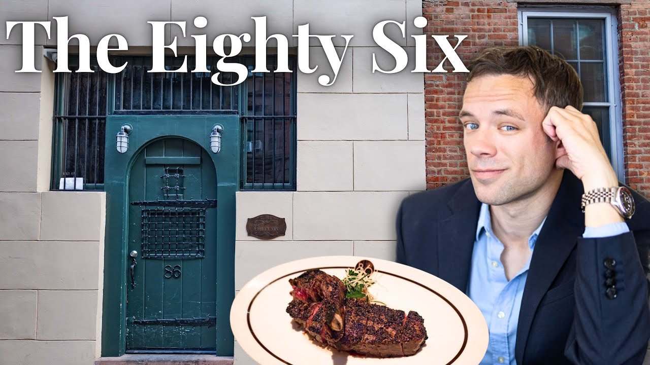Eating at The Eighty Six. The Most EXCLUSIVE Steakhouse in NYC