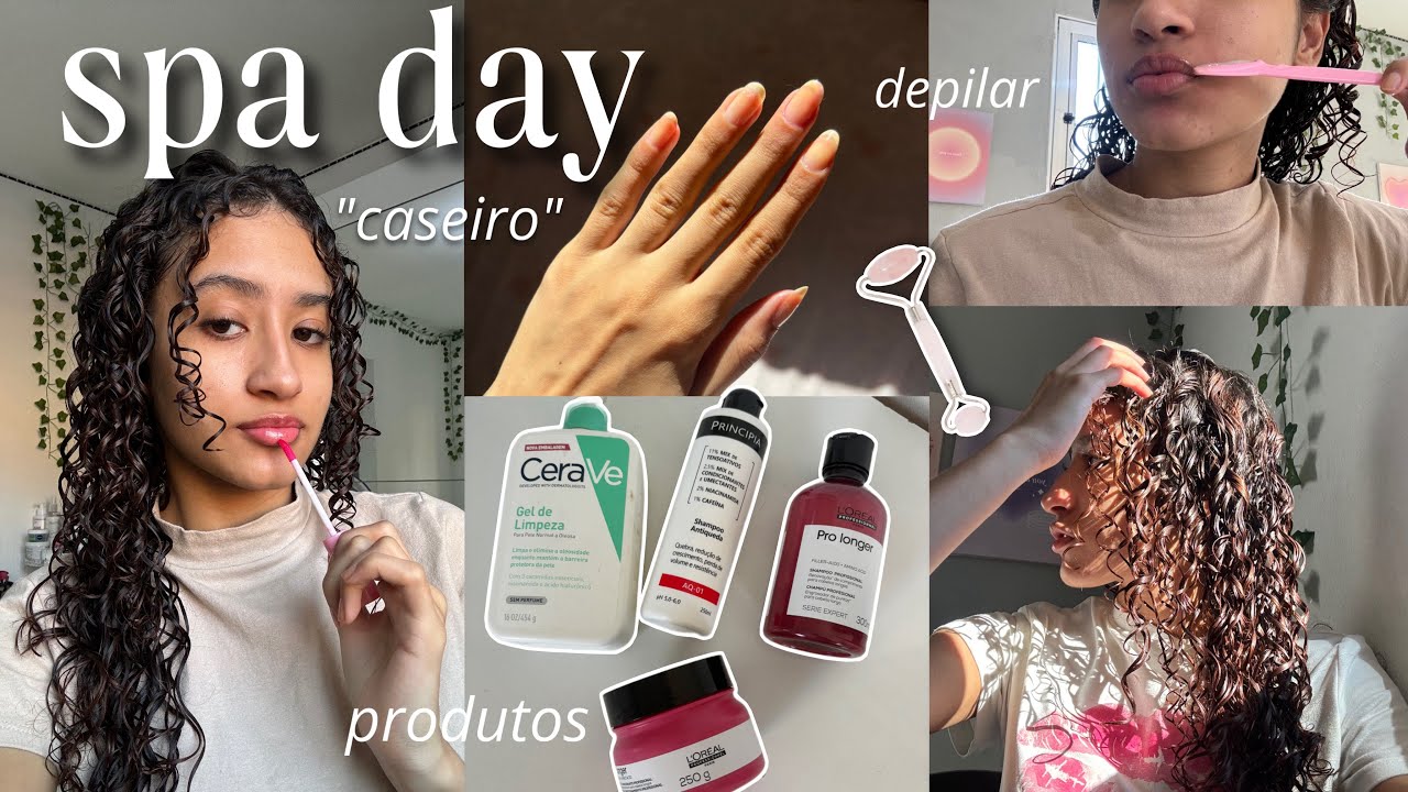 SPA DAY completo em casa *manutenção de beleza* || sendo minha melhor versão🎀