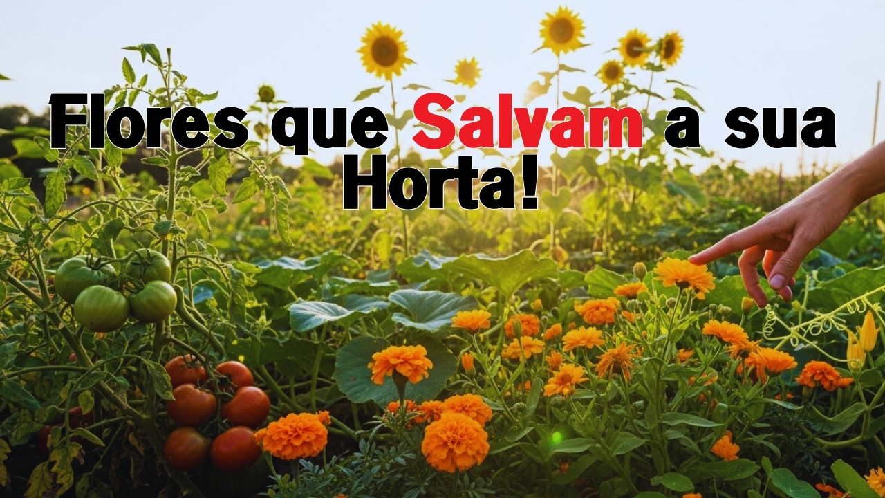Você Sabia que Flores Podem Multiplicar a Produção da Sua Horta em Setembro? | Horta em Casa