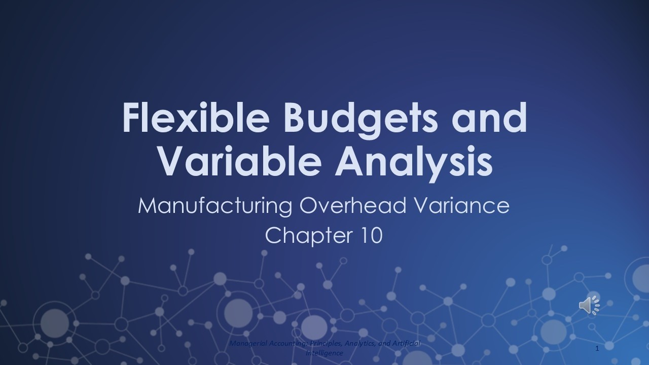 Manufacturing Overhead Variances: Variable vs. Fixed | Managerial Accounting (Chapter 10, LO 10.6)