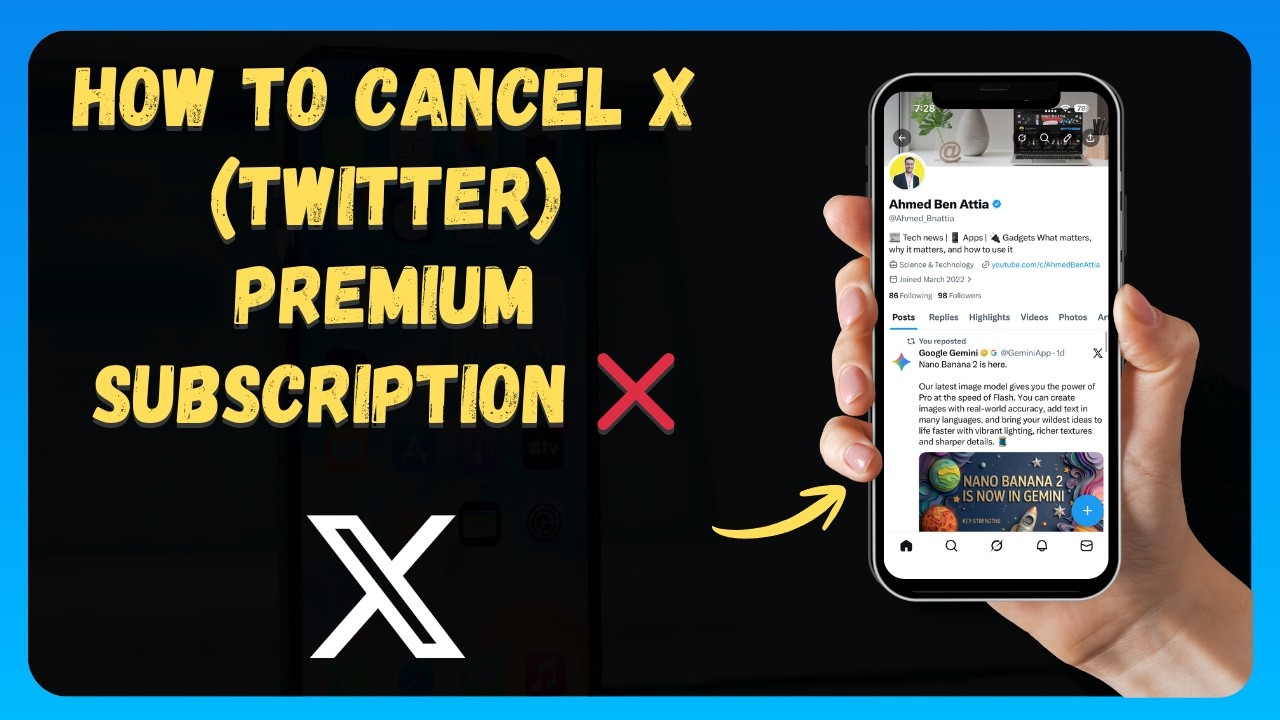 Как отменить премиум-подписку на Twitter ❌ [Новое обновление 2026 года]