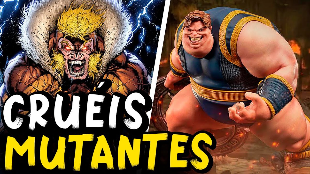 8 Mutantes TEMIDOS pela CRUELDADE