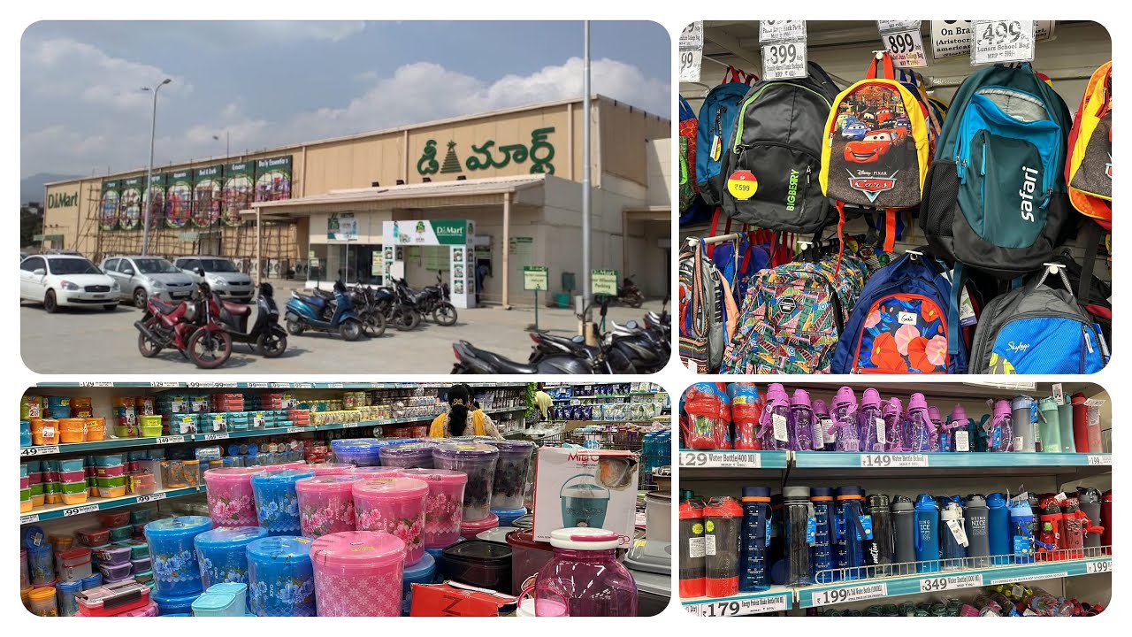 D mart latest collections | shopping at Tirupathi, A.P | Kitchen collections | Electronics | Bags