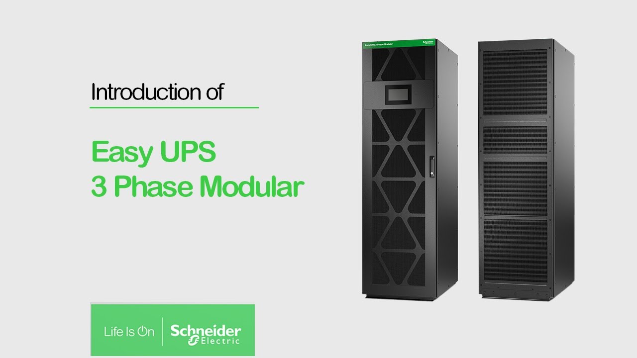 Webinar: Introduction of Easy UPS 3 Phase Modular