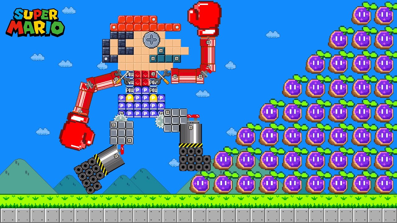 Mario ROBOT Evolution: Mario Lego but Every Seed Can Upgrade Myself | Game Animation