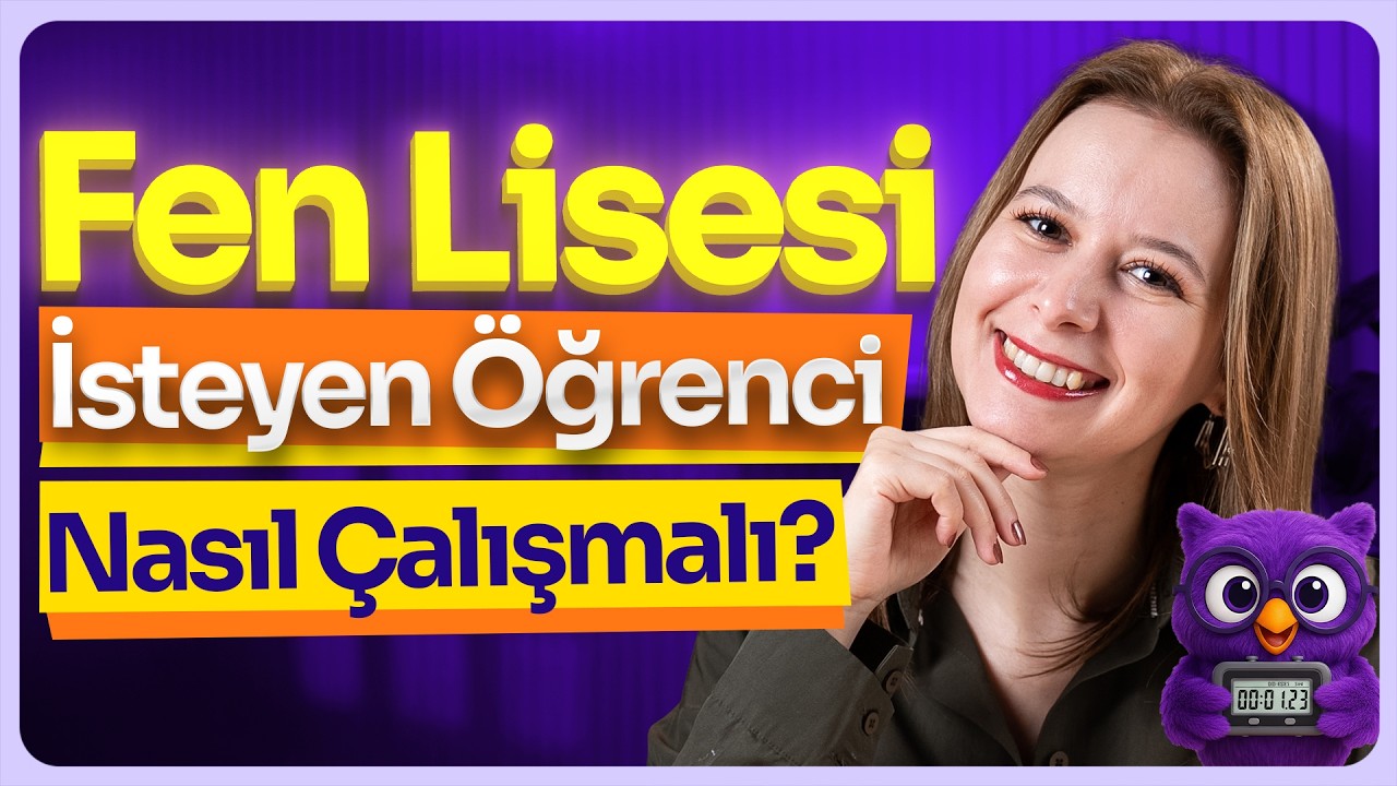 Fen Lisesi Hedefi Olan LGS Öğrencisinin Bir Günü | Kaç Saat Çalışmalısın?