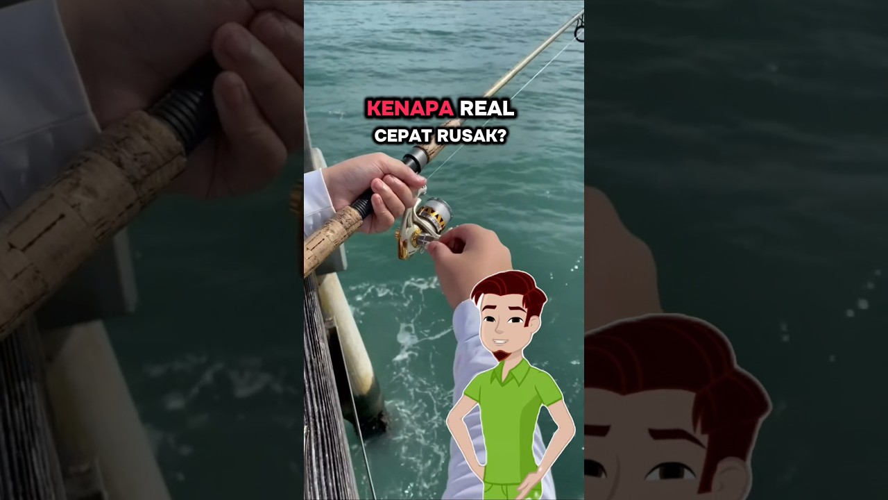 kenapa reel pancing cepet rusak 