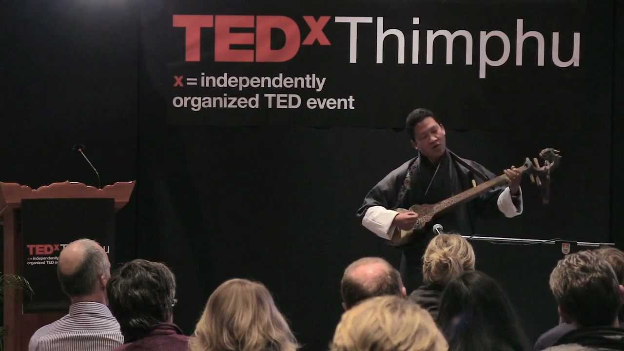 Traditional Music Matters in Bhutan: Sonam Dorji at TEDxThimphu