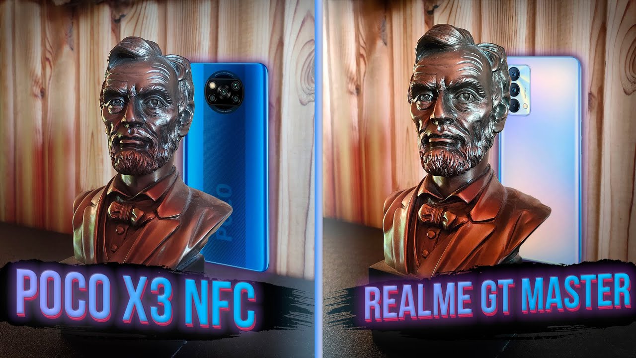 REALME GT MASTER EDITION VS POCO X3 NFC. Битва народных телефонов!