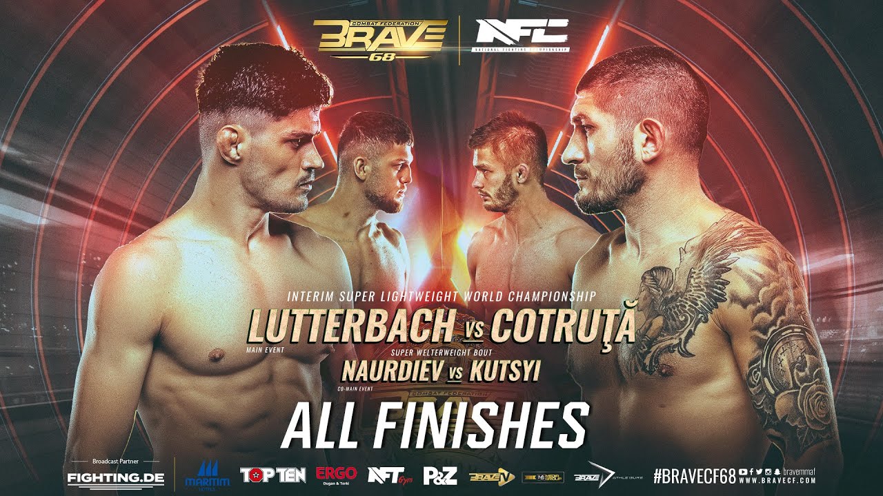 BRAVE CF 68 | All Finishes | BRAVE Fights | Free MMA Fights