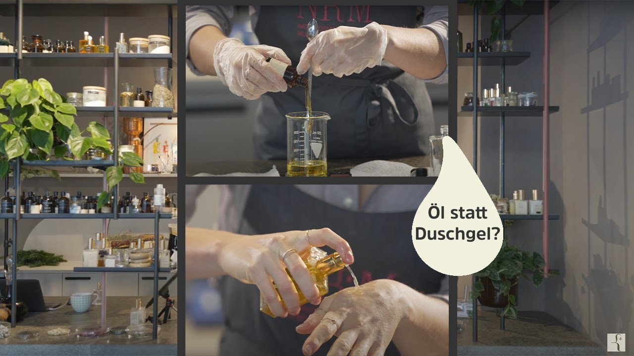 Öl-zu-Milch Duschöl selber machen | DIY Kosmetik