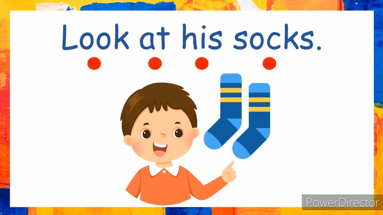 CVC Reading Lesson 8 | CVC Words in Sentences | Short Vowel Sounds | Using His and Her in a Sentence