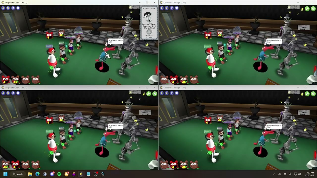 34 laff Count Erfit kill | Toontown Corporate clash