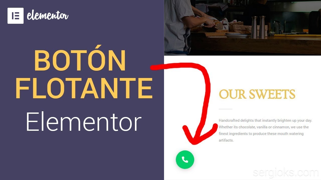 📢 Cómo crear un BOTÓN FLOTANTE fijo con Elementor