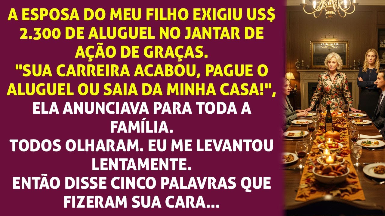 Minha nora exigiu US$ 2.300 no Dia de Ação de Graças —então resgatei minhas economias e mudei o jogo