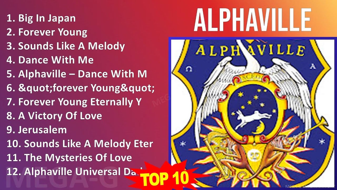 A l p h a v i l l e MIX 30 Greatest Hits ~ 1980s Music ~ Top Rock, Pop, Punk New Wave, Synth Pop