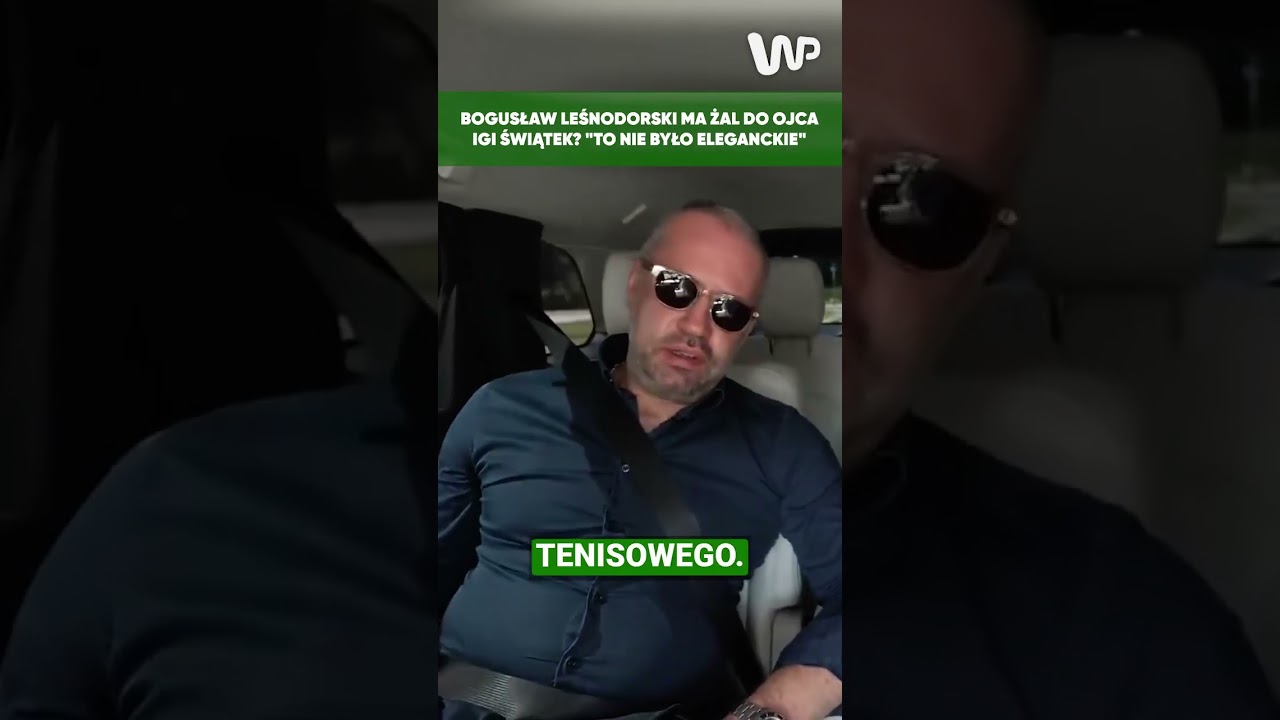 Leśnodorski ma żal do ojca Igi Świątek  
