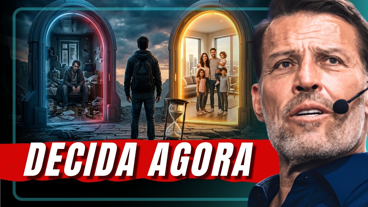🚨 O Custo Invisível de Não Decidir Nada | Tony Robbins