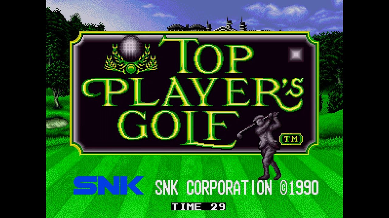 Arcade Longplay [975] Top Player's Golf (US)