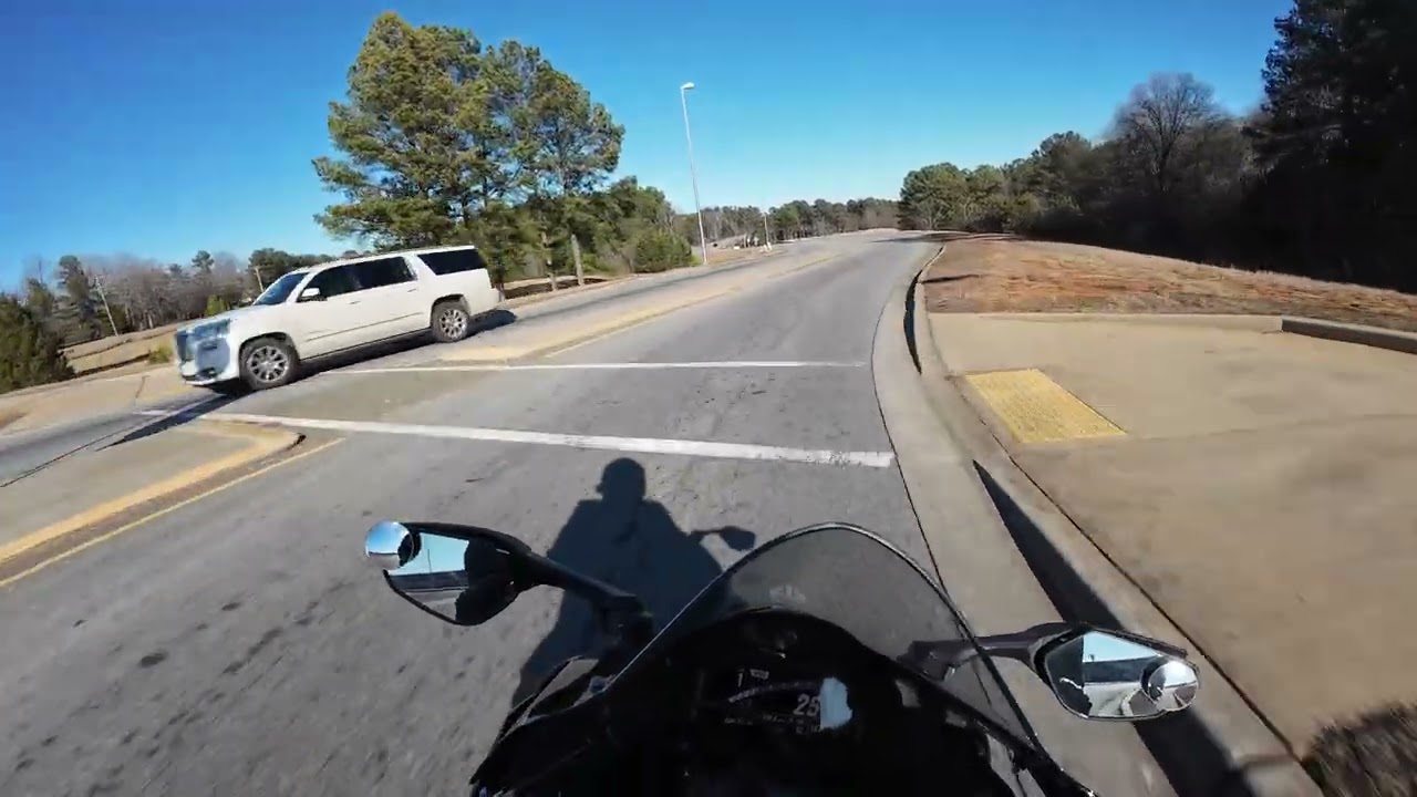 Ride back on Cold day #kawasakizx10r  #bikelife