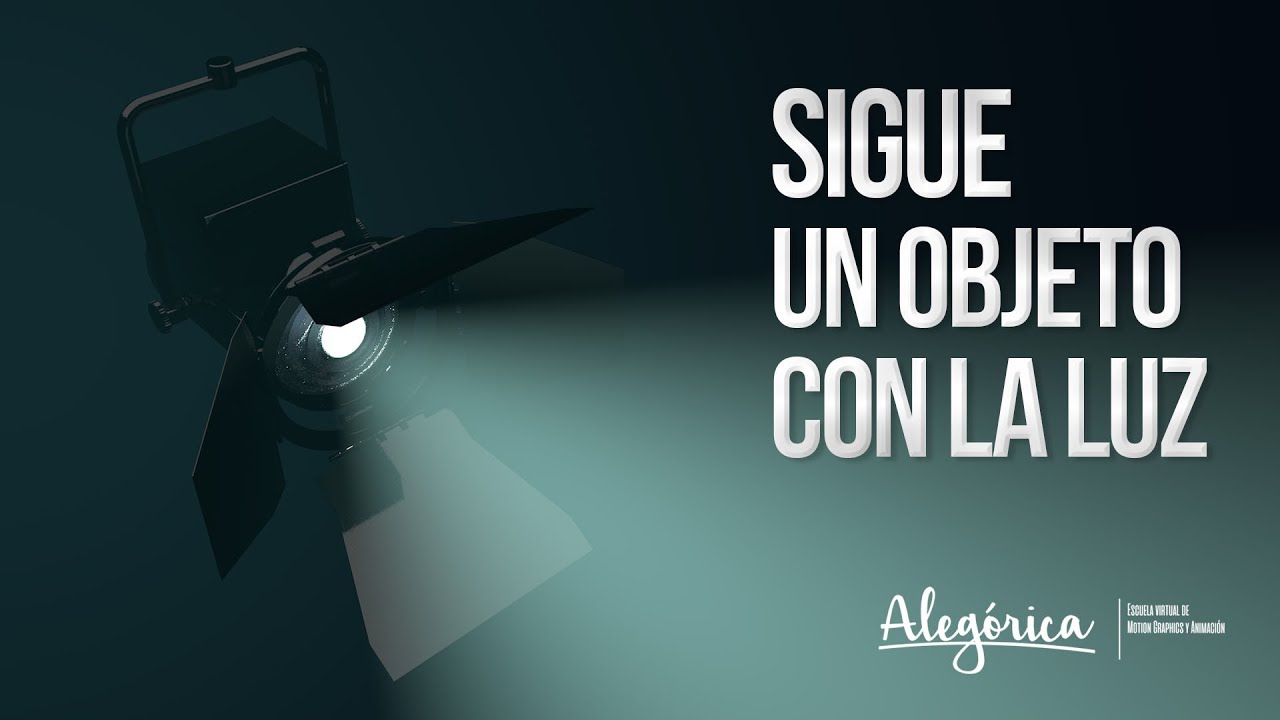 Cinema 4D - Cómo crear una luz de seguimiento (Tracking light) con Etiqueta Objetivo