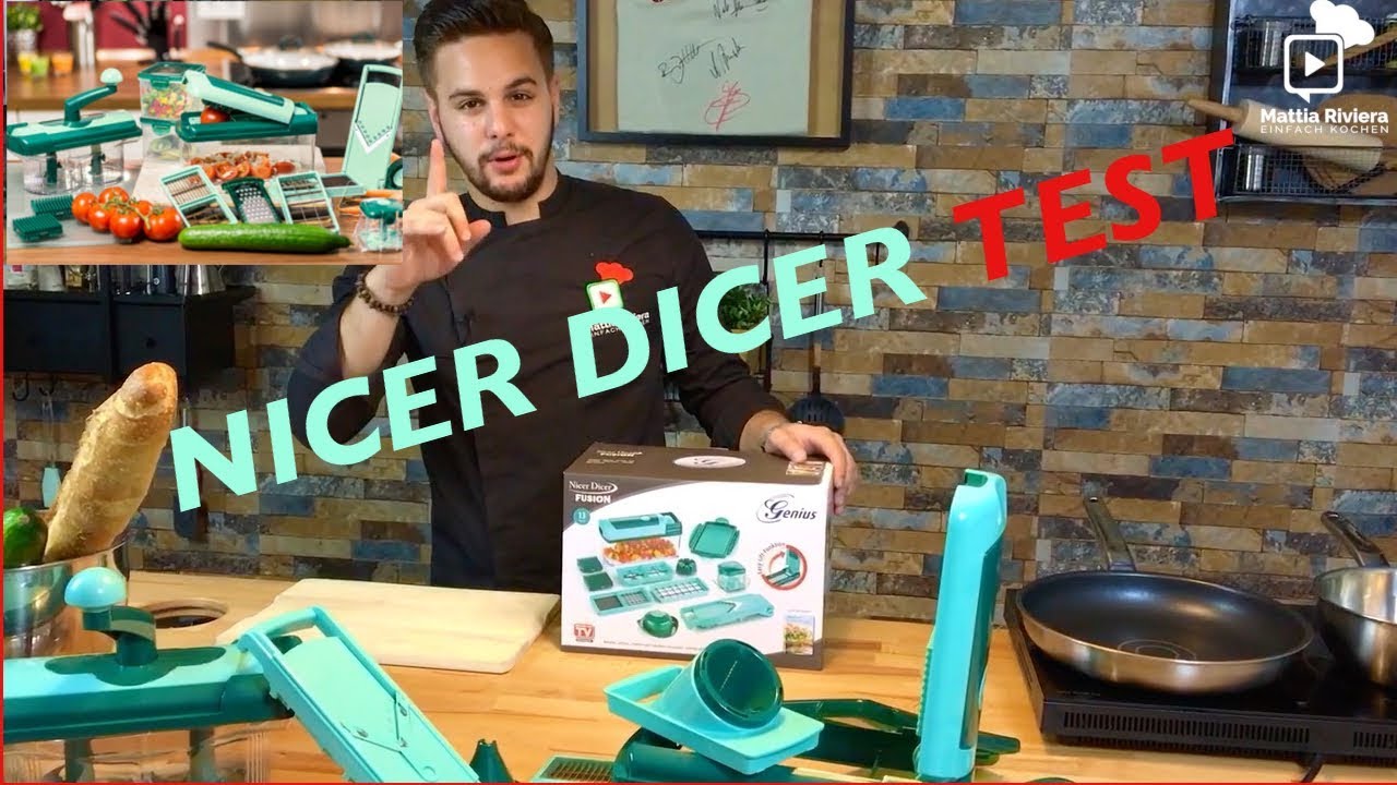 Nicer Dicer Fusion Test + Einfaches Rezept | Mattia Riviera