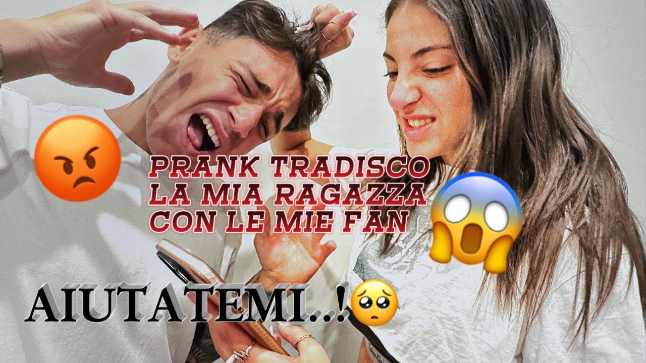😬PRANK tradisco la mia ragazza CON le mie “FAN”😱