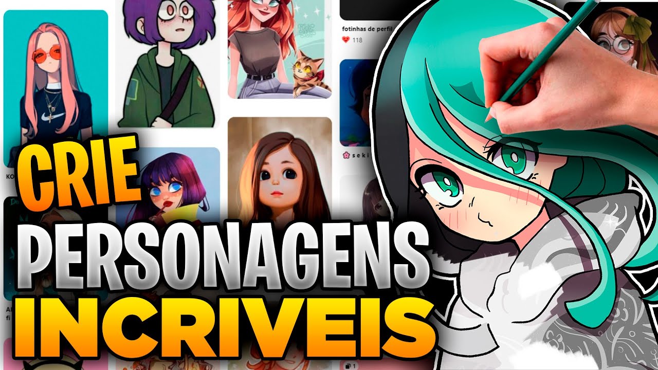 COMO CRIAR SEU PERSONAGEM FÁCIL!! [PASSO A PASSO] 🔥