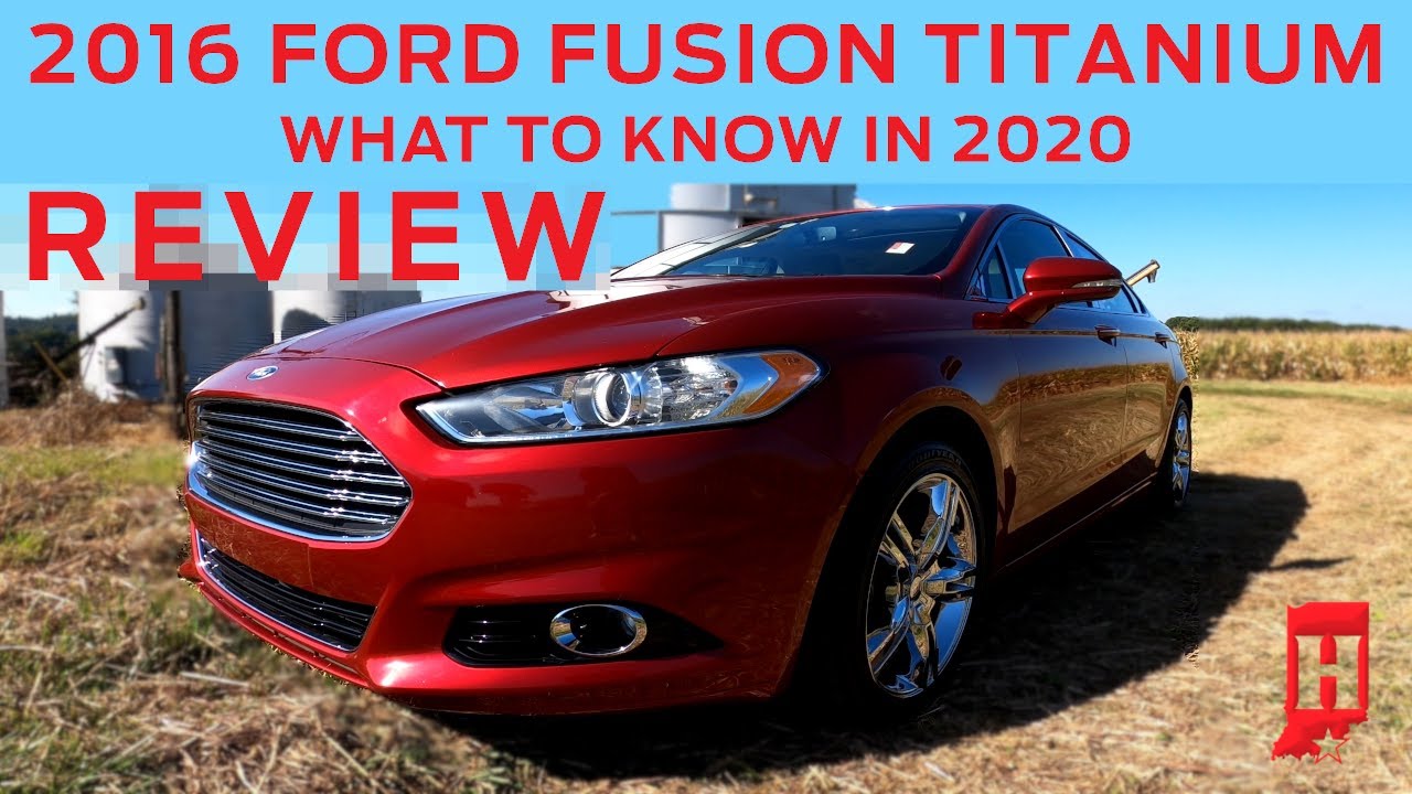 2016 Ford Fusion Titanium Features and Review