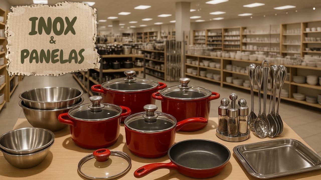 🔥 Utensílios INOX BARATOS e Panelas Profissionais com preço de ATACADO na XDX!