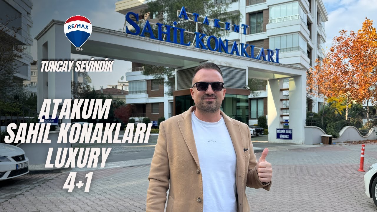 ✅ SATIŞTA DEĞİL / SAHİL KONAKLARI ATAKUM 4+1 EŞSİZ DAİRE / REMAX TUNCAY SEVİNDİK