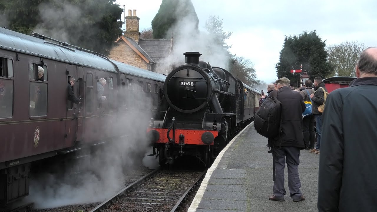 Severn Valley Railway Winter Steam Gala 06-01-2024 and the floods