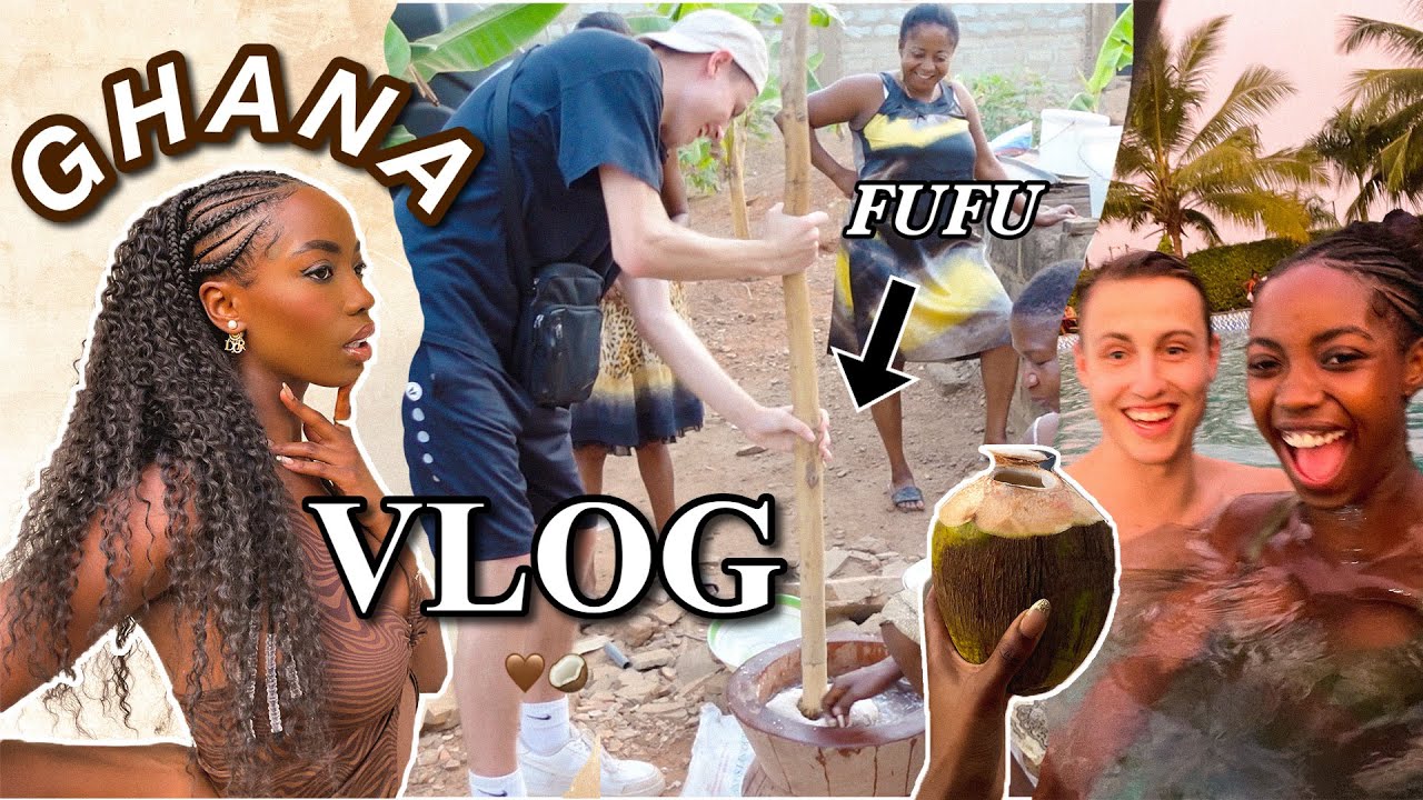 AH! ICH BEKOMME DIE SCHÖNSTE FRISUR, Jonas macht FUFU, Days in my LIFE | Ghana Travel Vlog EP.06