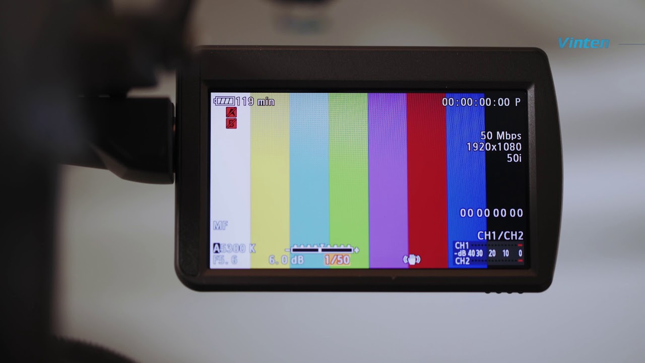Vinten Vantage Set Up - Adjusting the CCUs
