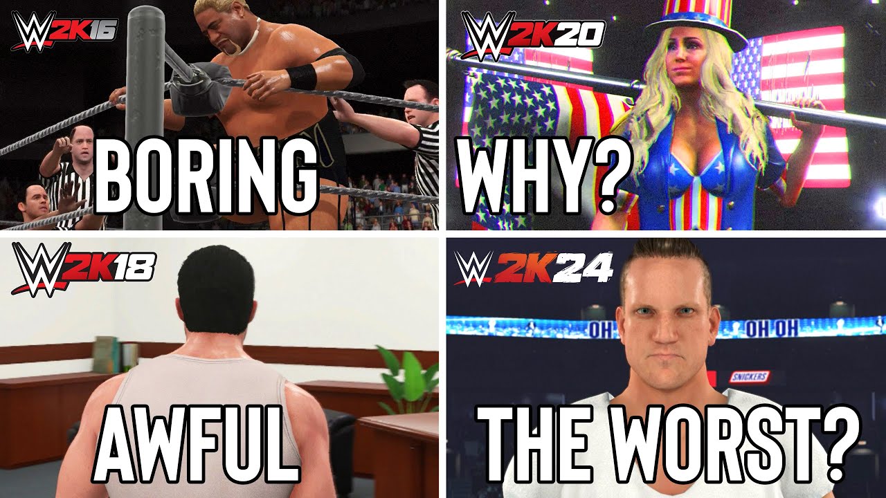 Худшее дополнение к каждой игре WWE 2K