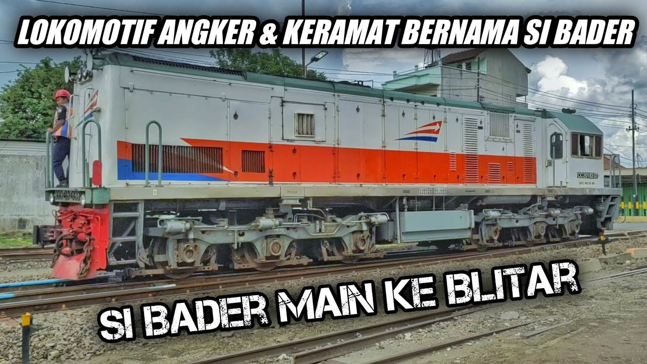 Kisah Lokomotif Angker dan Keramat Bernama Si Bader | CC 201 45 ‼️