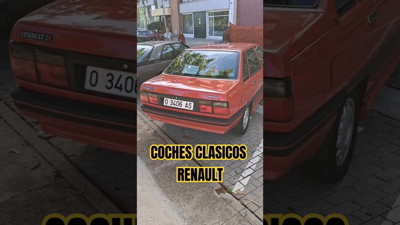 ⛽Concentraci&oacute;n coches cl&aacute;sicos Renault en Igualada. #cochesclasicos #motorshow #renaultclassic
