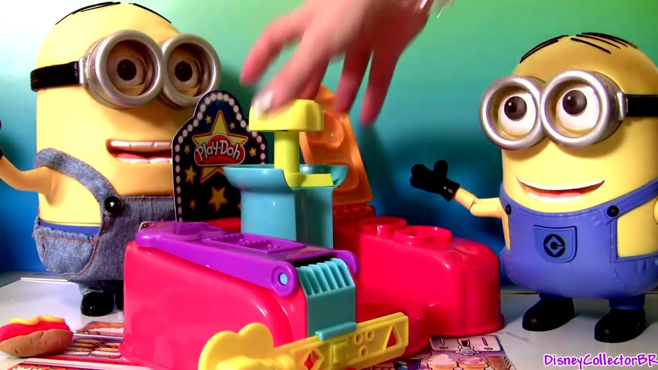 Play Doh Poppin' Movie Snacks Popcorn Ice Cream Despicable Me Blu Ray DVD Minion