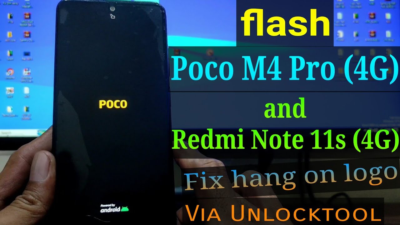 Flash Poco M4 Pro Via Unlocktool