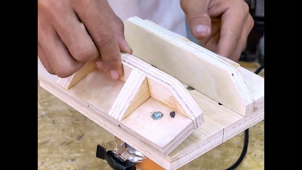 Discover the art of woodworking with our DIY router.