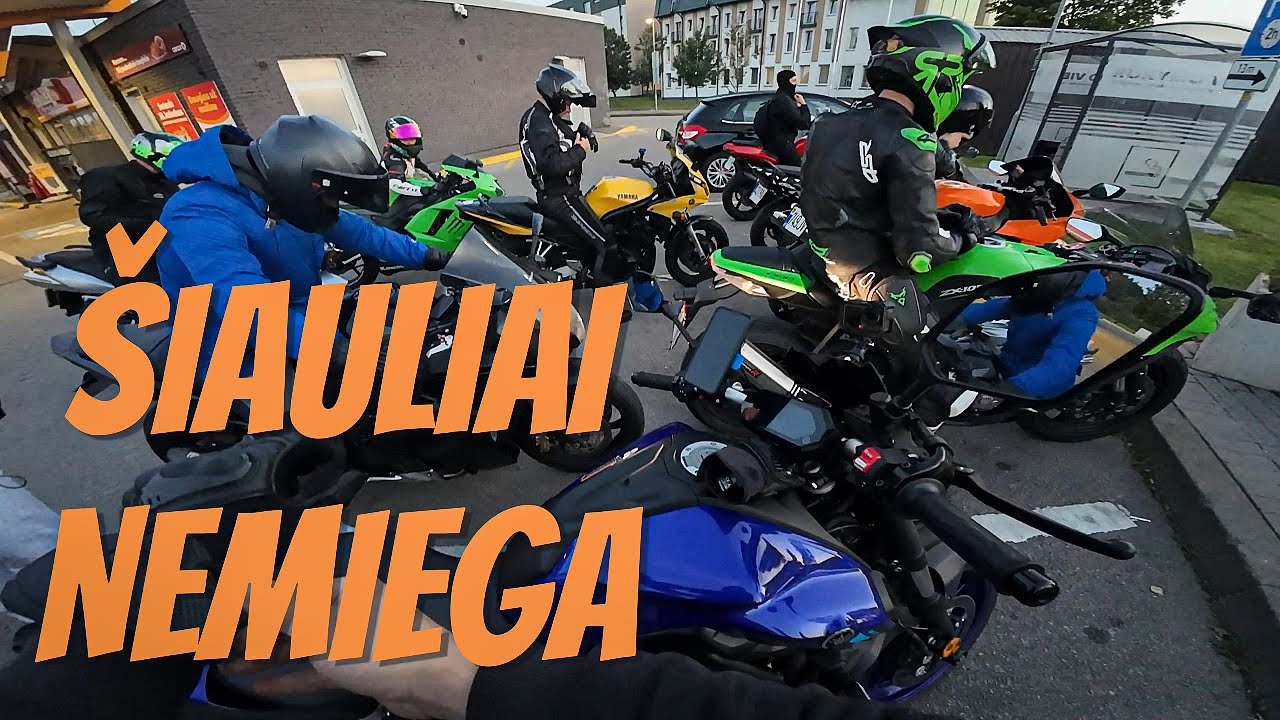 Šiauliai nemiega! Yamaha - MT07 - S01E09