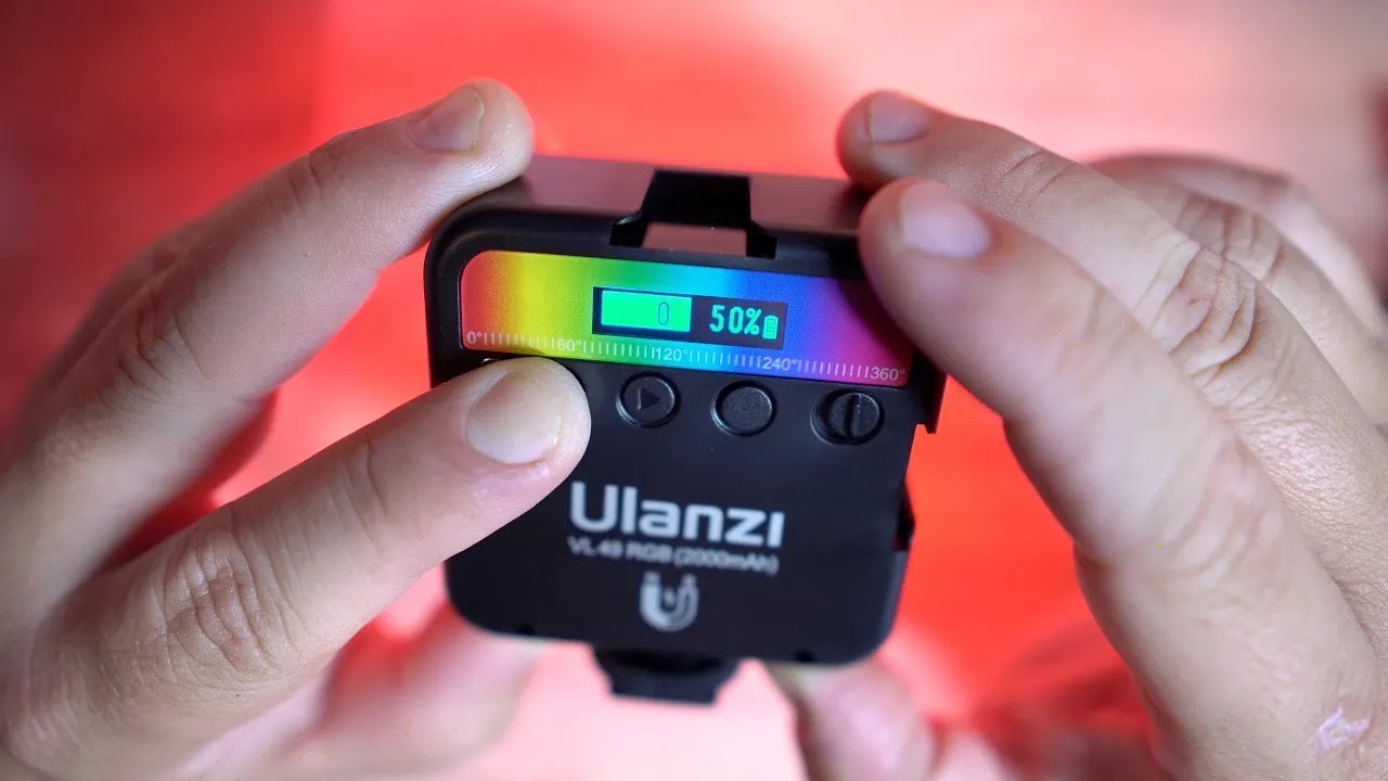 ULANZI VL49 best video light for the money!