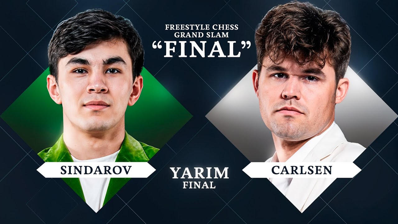 Javokhir Sindarov vs Magnus Carlsen | Freestyle Chess Grand Slam finali: Yarim final